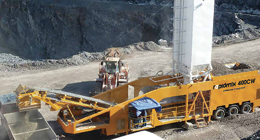 CONCRETO COMPACTADO CON RODILLO | MEZCLADO CONTINUO — vista 1
